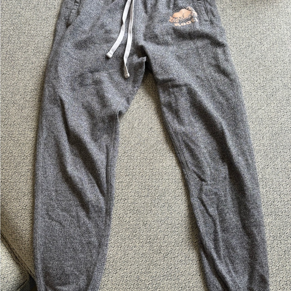 Roots Heather Gray Knit Pants